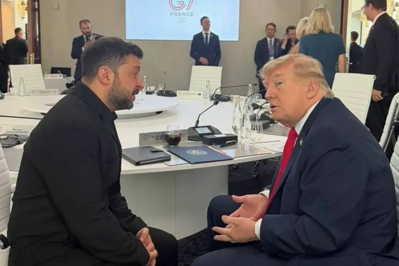 Zelenskyj a Trump